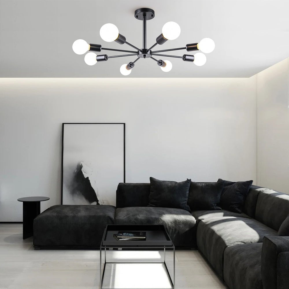 8-Light Sputnik Ceiling Light