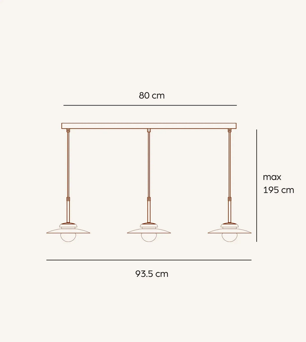 Olia Sculptural LED Pendant Light