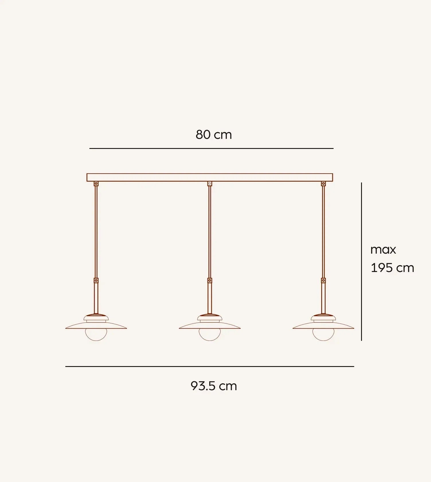 Olia Sculptural LED Pendant Light