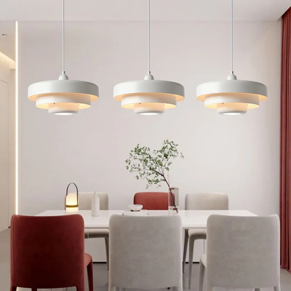 Triple-Layer Disc Pendant Light