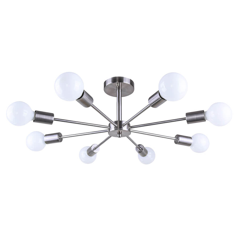 8-Light Sputnik Ceiling Light