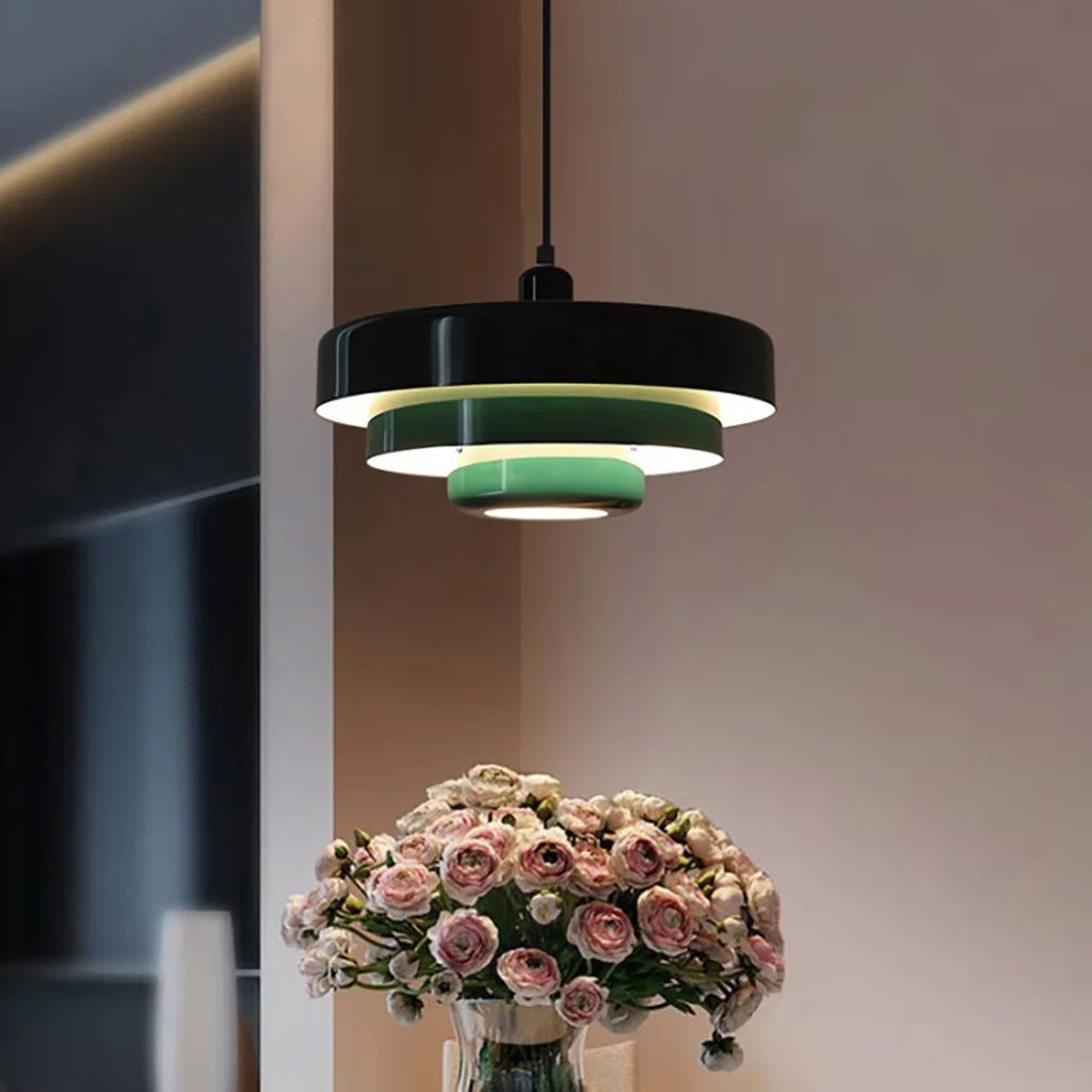 Triple-Layer Disc Pendant Light