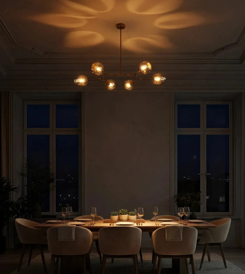 Uranos Sculptural LED Pendant Light