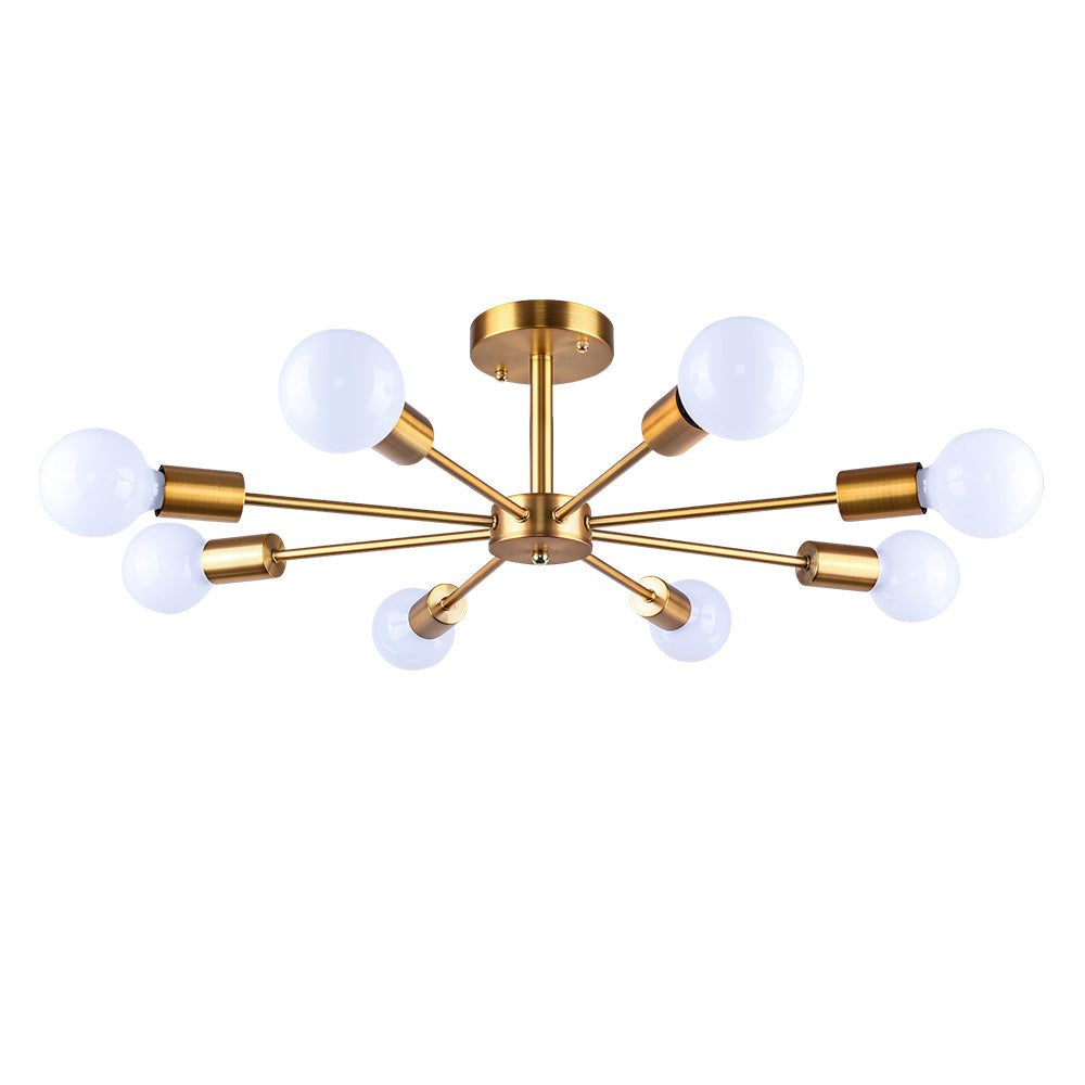 8-Light Sputnik Ceiling Light