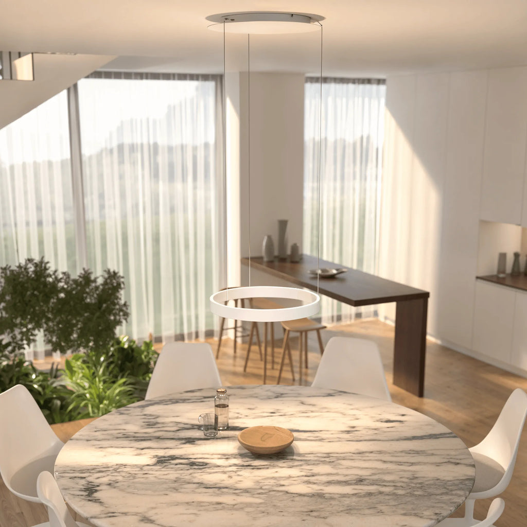Sol Sculptural Dimmable LED Pendant Light
