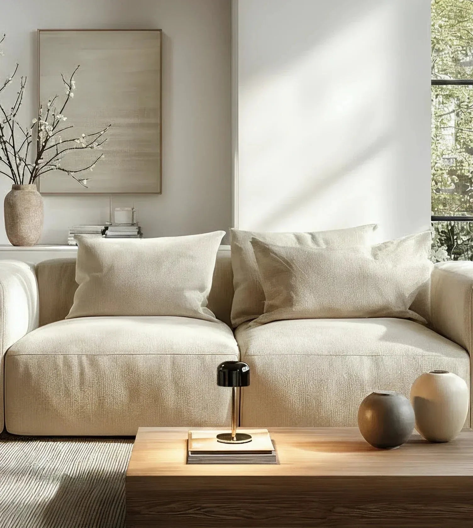 Cora Sculptural Table Lamp