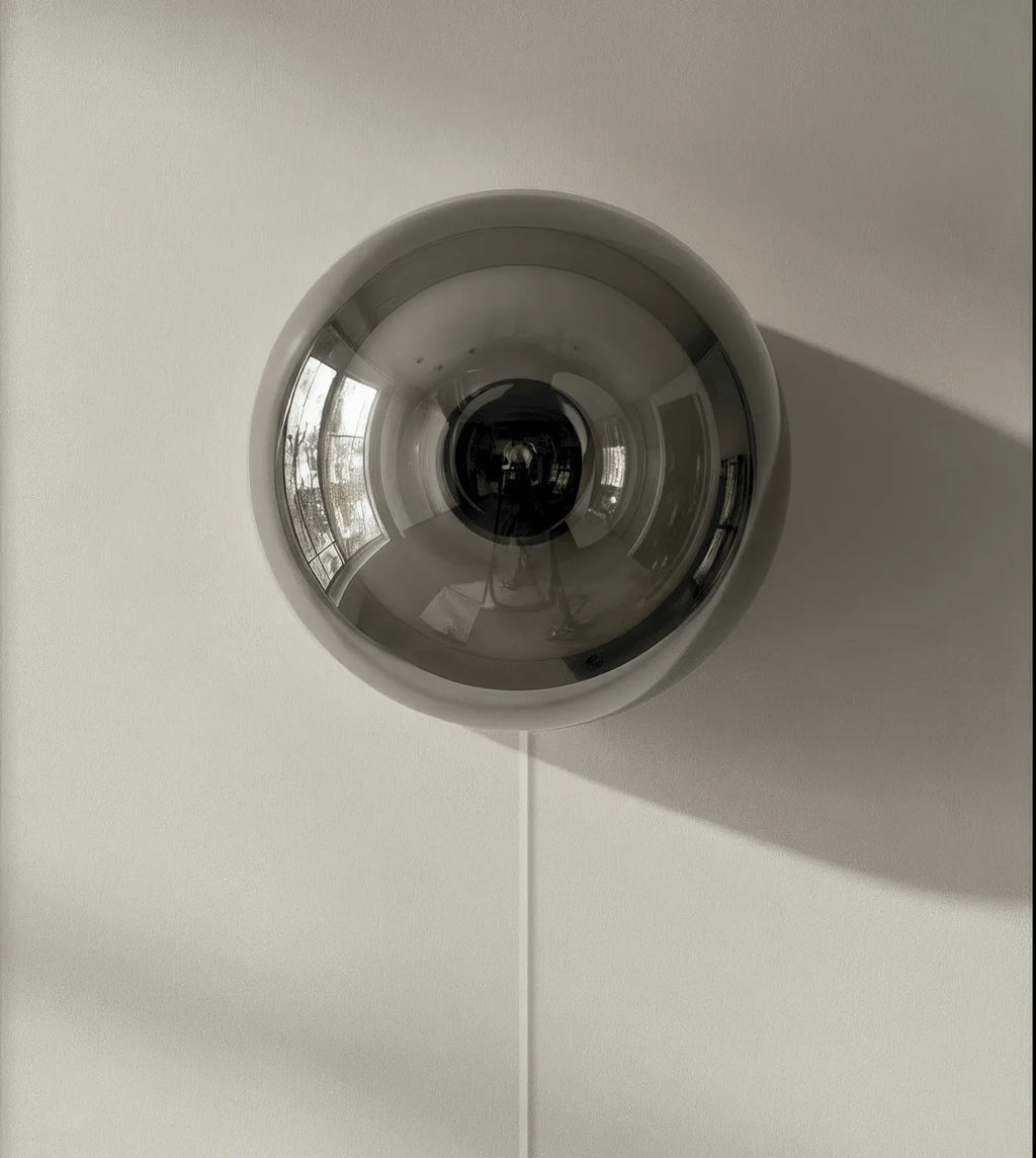 Amio Sculpted Glass LED Wall Light