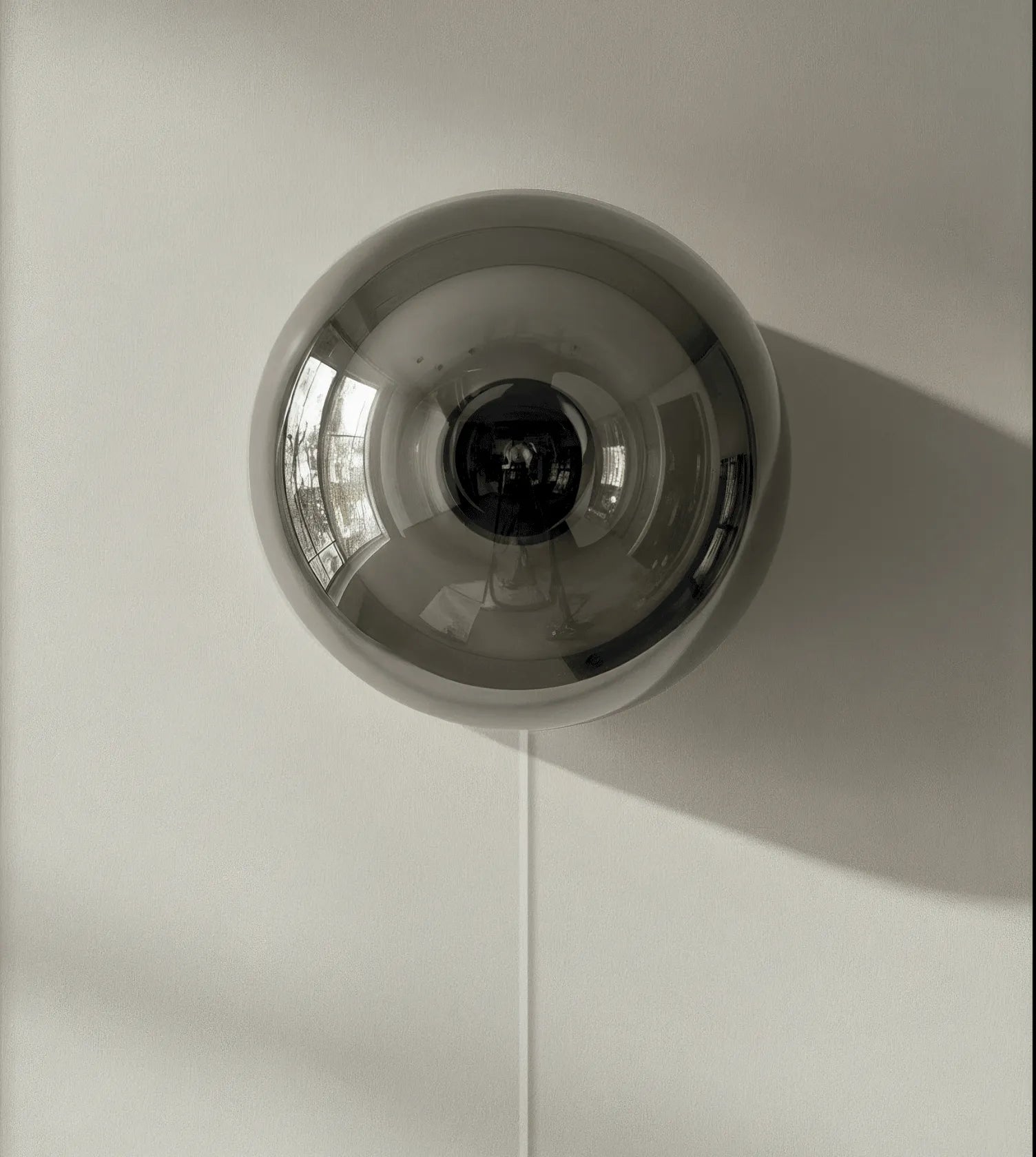 Amio Sculpted Glass LED Wall Light