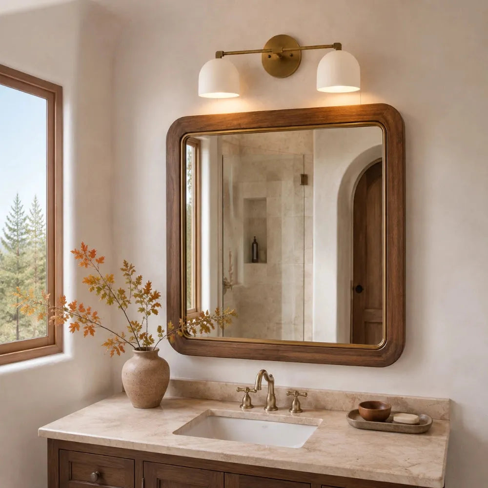 Nordic Deep Dome Vanity Wall Sconce