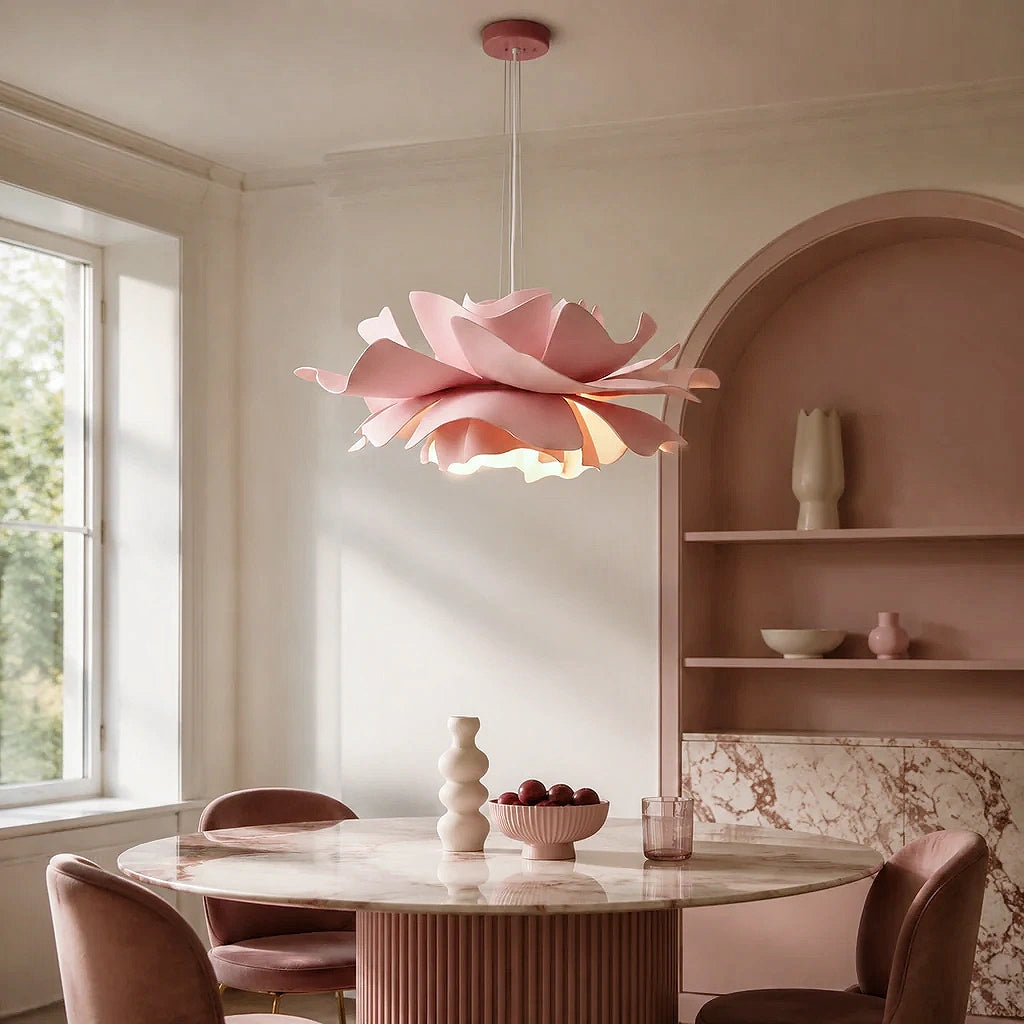 Nordic Lotus Flower Pendant Light