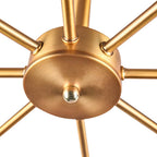 8-Light Sputnik Ceiling Light