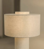 Kaya Handcrafted Linen LED Table Lamp
