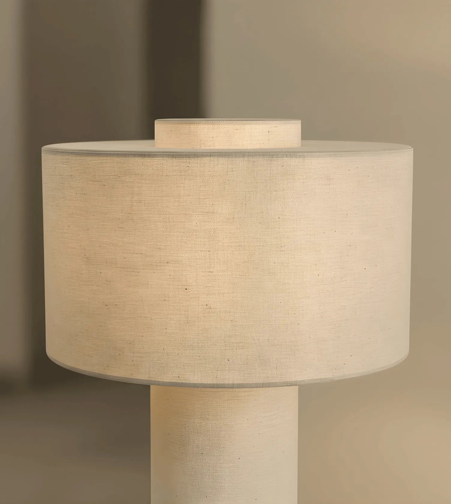Kaya Handcrafted Linen LED Table Lamp