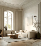 Lora Swivel Glass LED Floor Lamp