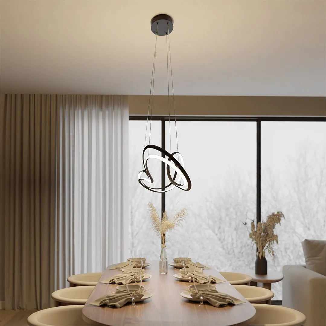 Aurora Flowing LED Pendant Light