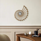 Nautilus Shell Wall Light