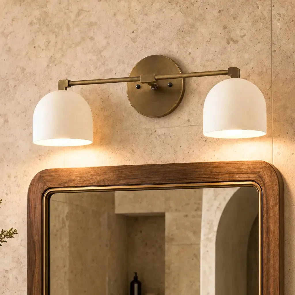 Nordic Deep Dome Vanity Wall Sconce