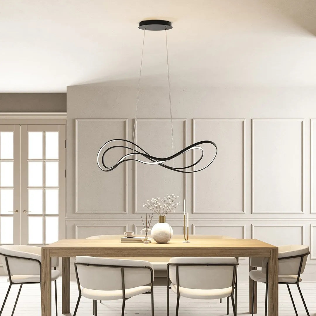 Aurora Flowing LED Pendant Light