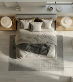 Kaya Handcrafted Linen LED Table Lamp
