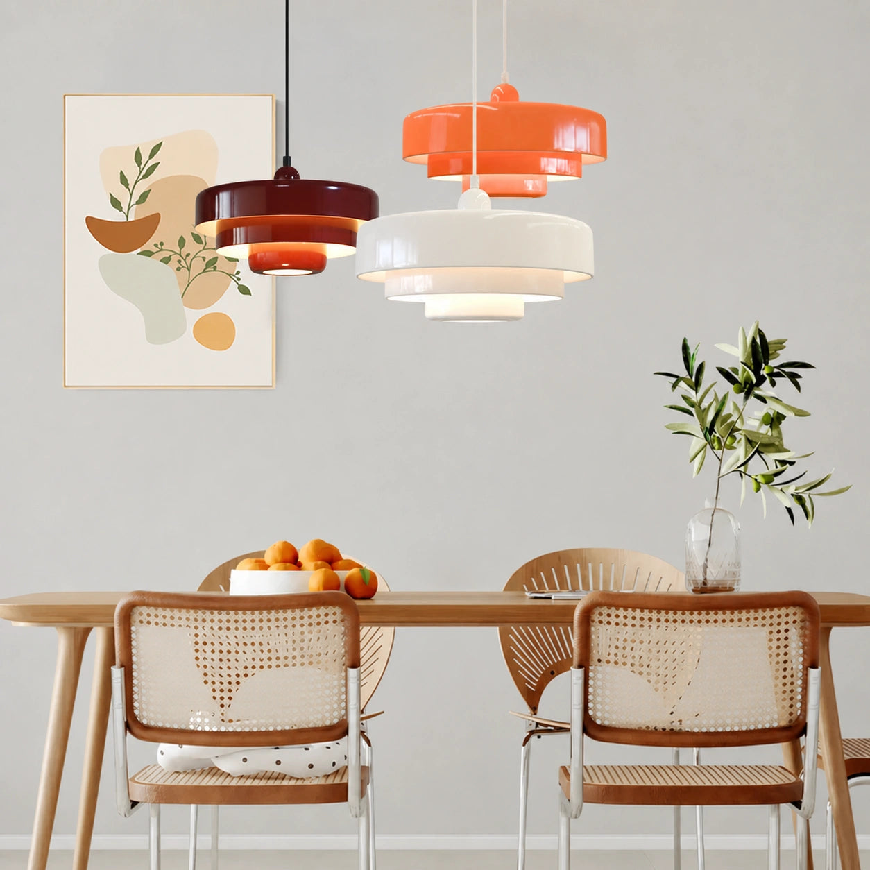 Triple-Layer Disc Pendant Light