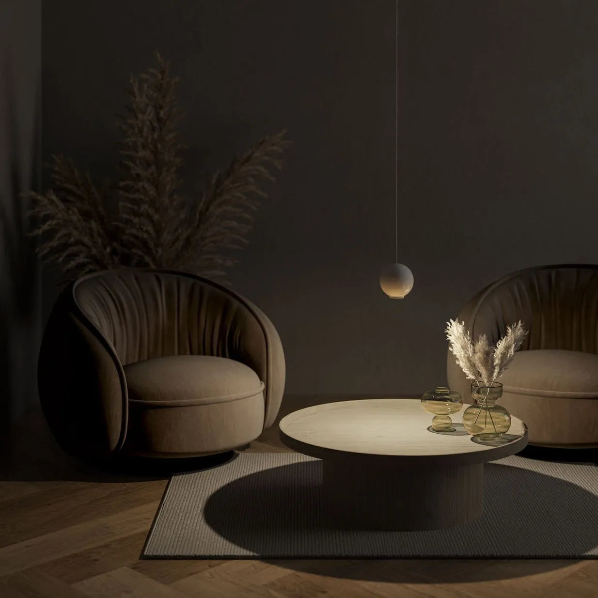 Eos Sculptural LED Pendant Light