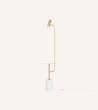 Artemis Sculptural Dimmable LED Floor Lamp