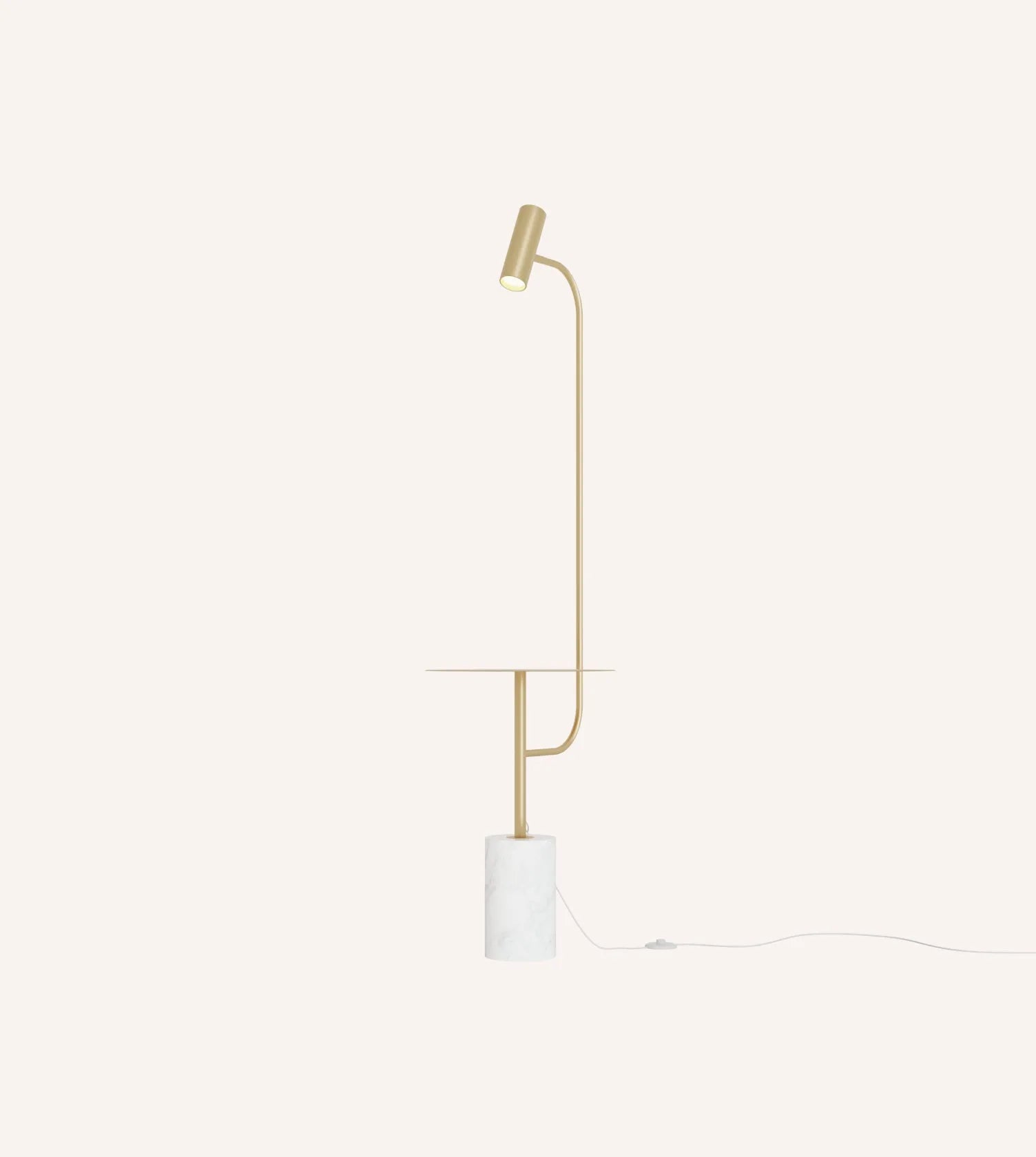 Artemis Sculptural Dimmable LED Floor Lamp