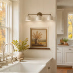 Nordic Deep Dome Vanity Wall Sconce