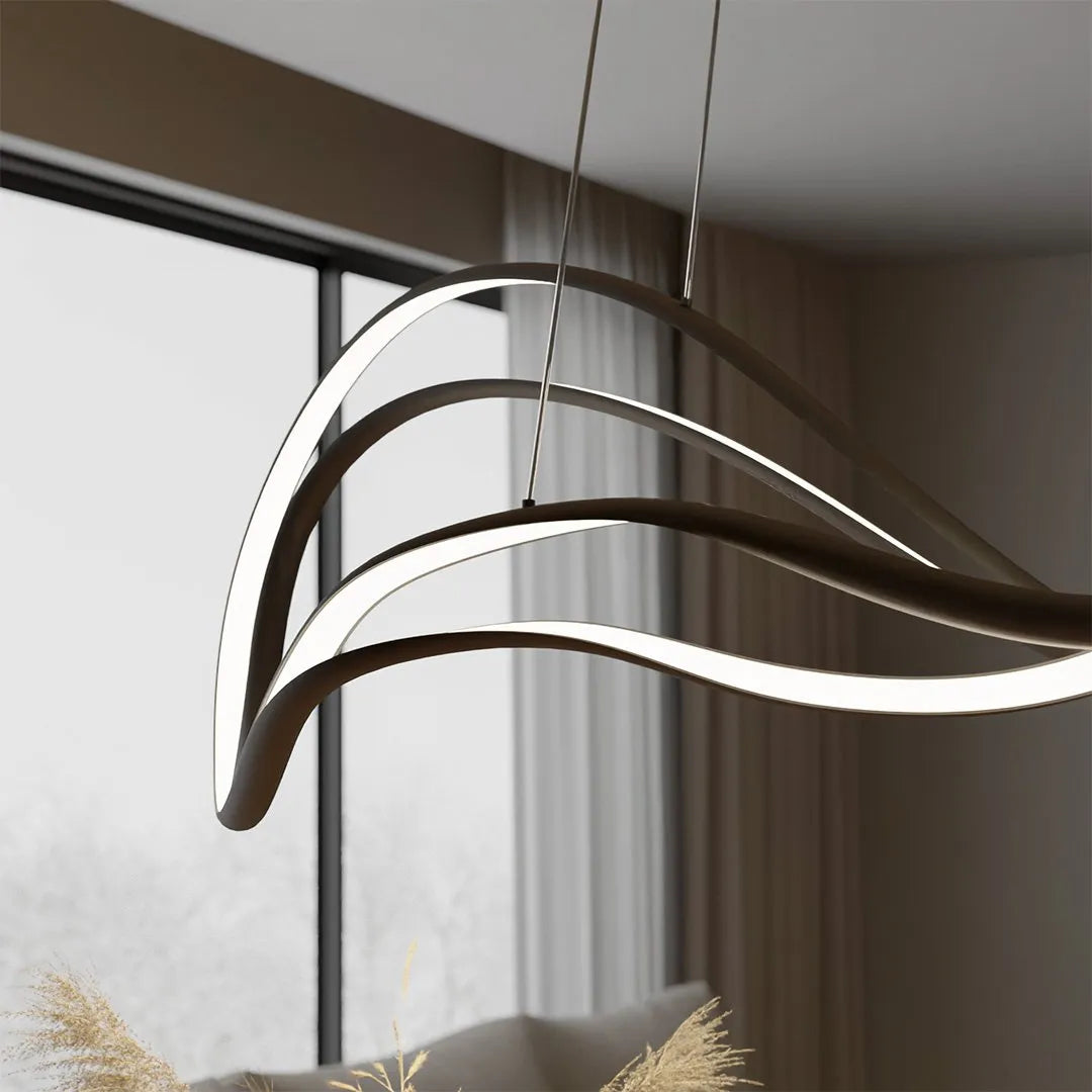 Aurora Flowing LED Pendant Light