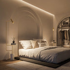 Artemis Sculptural Dimmable LED Floor Lamp