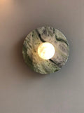 Spanish Marble Disc Wall Lamp