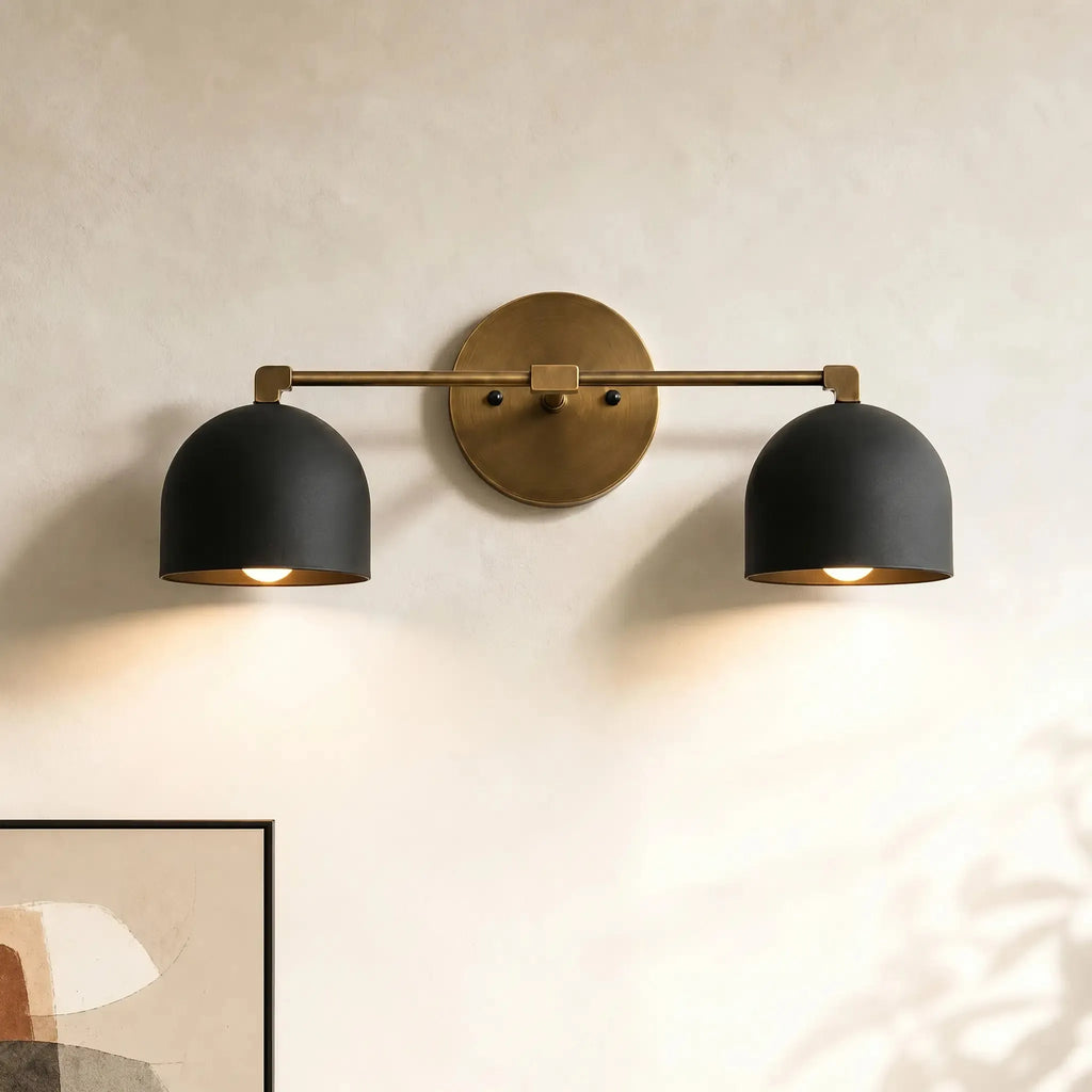 Nordic Deep Dome Vanity Wall Sconce