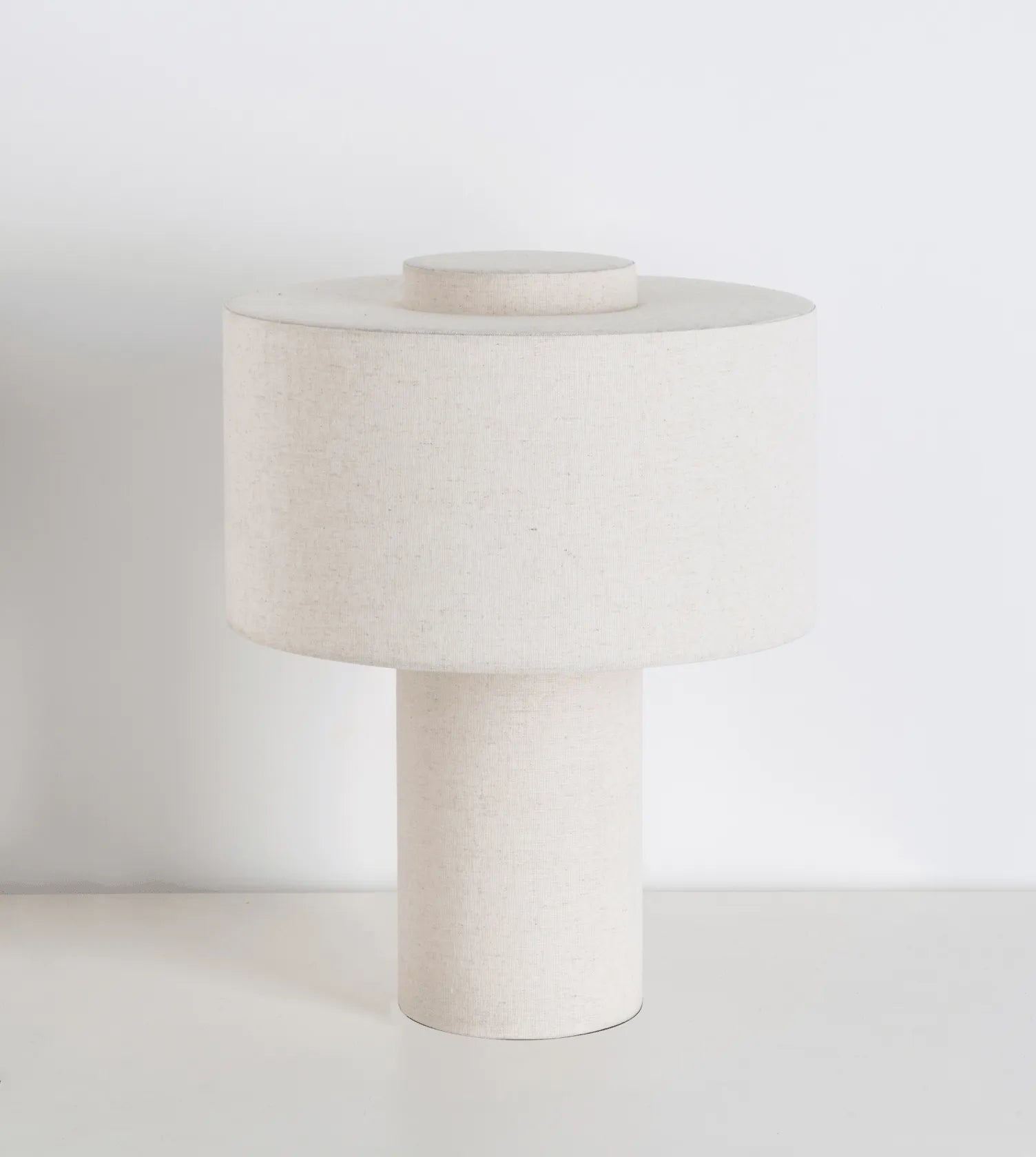 Kaya Handcrafted Linen LED Table Lamp