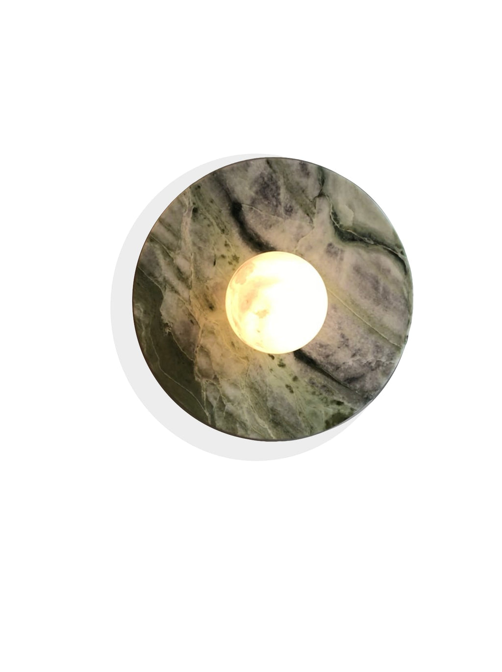 Spanish Marble Disc Wall Lamp