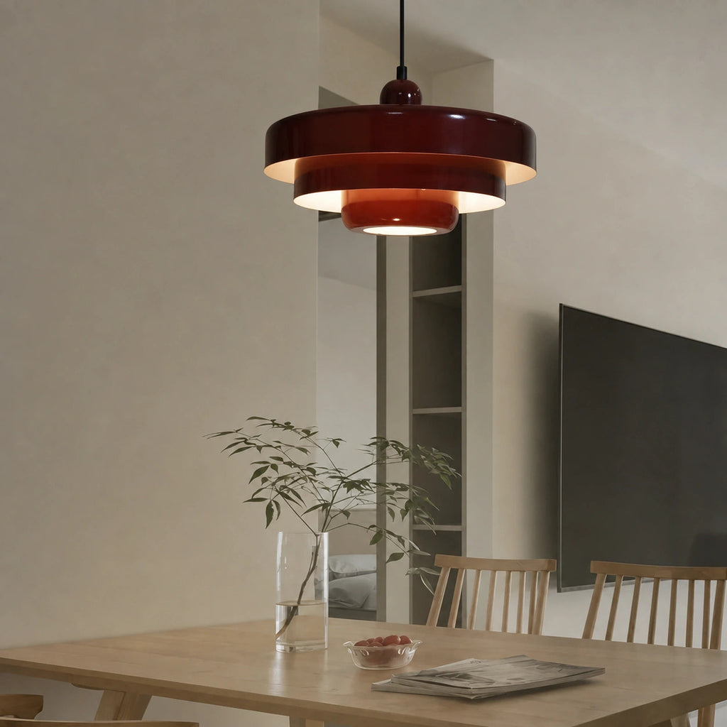 Triple-Layer Disc Pendant Light