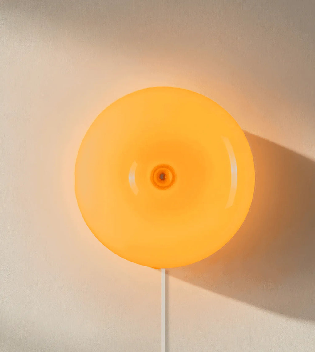 Amio Sculpted Glass LED Wall Light