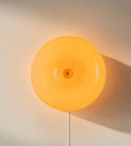 Amio Sculpted Glass LED Wall Light