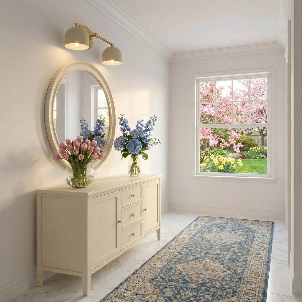 Nordic Deep Dome Vanity Wall Sconce