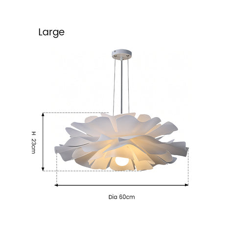 Nordic Lotus Flower Pendant Light