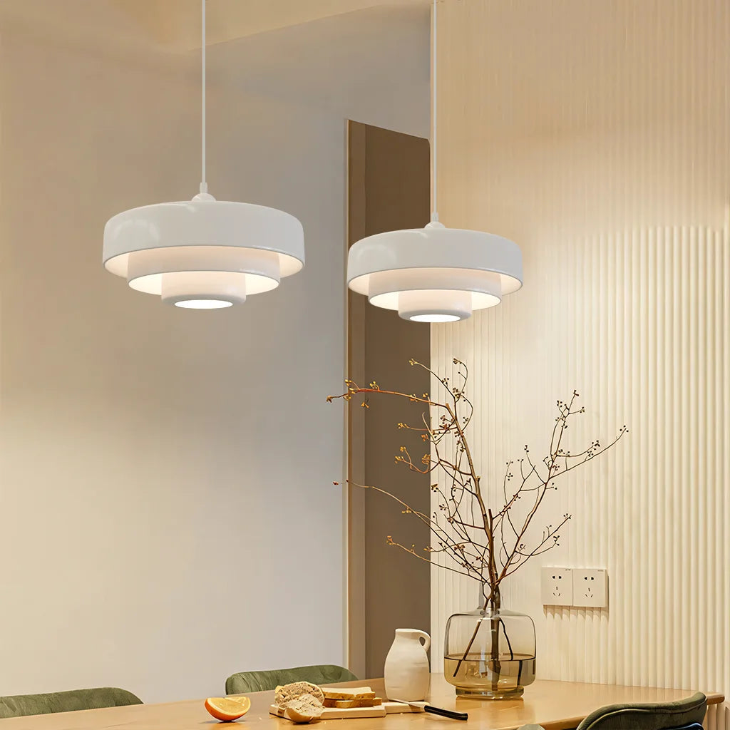 Triple-Layer Disc Pendant Light