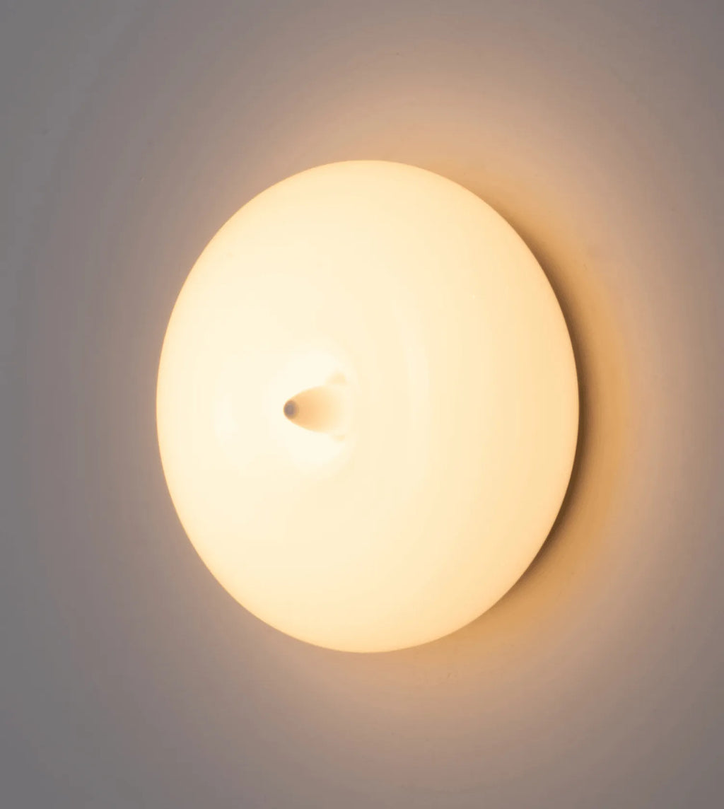 Amio Sculpted Glass LED Wall Light