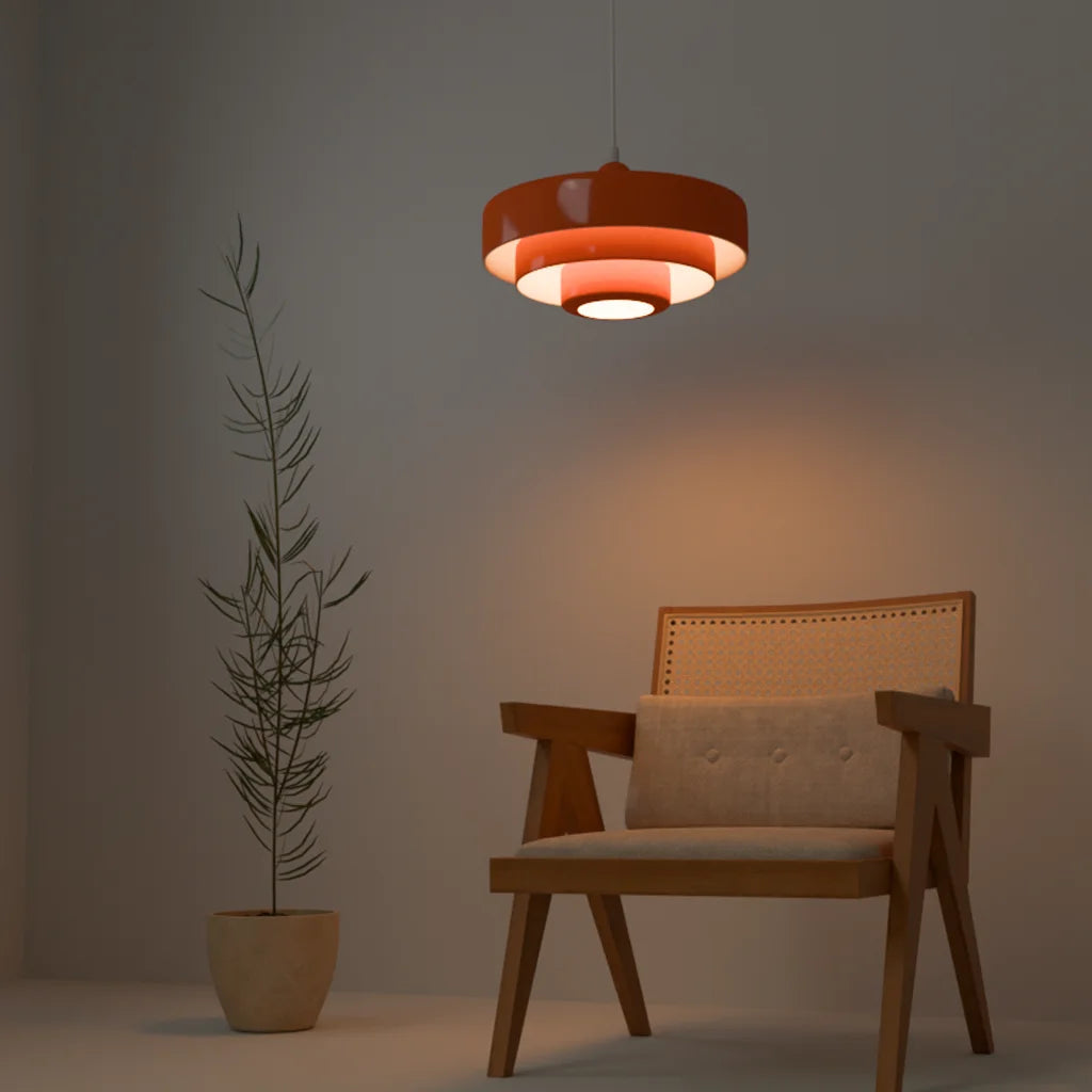Triple-Layer Disc Pendant Light