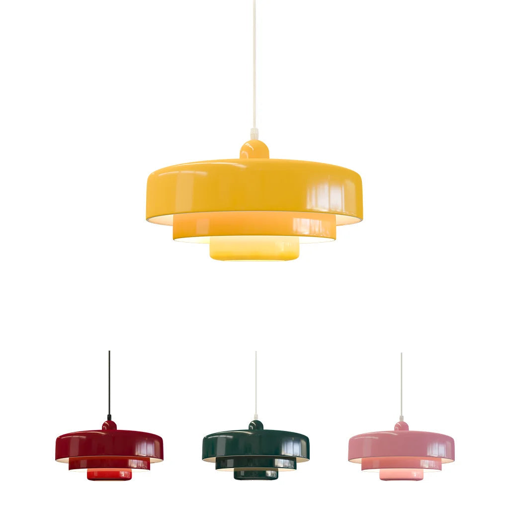 Triple-Layer Disc Pendant Light