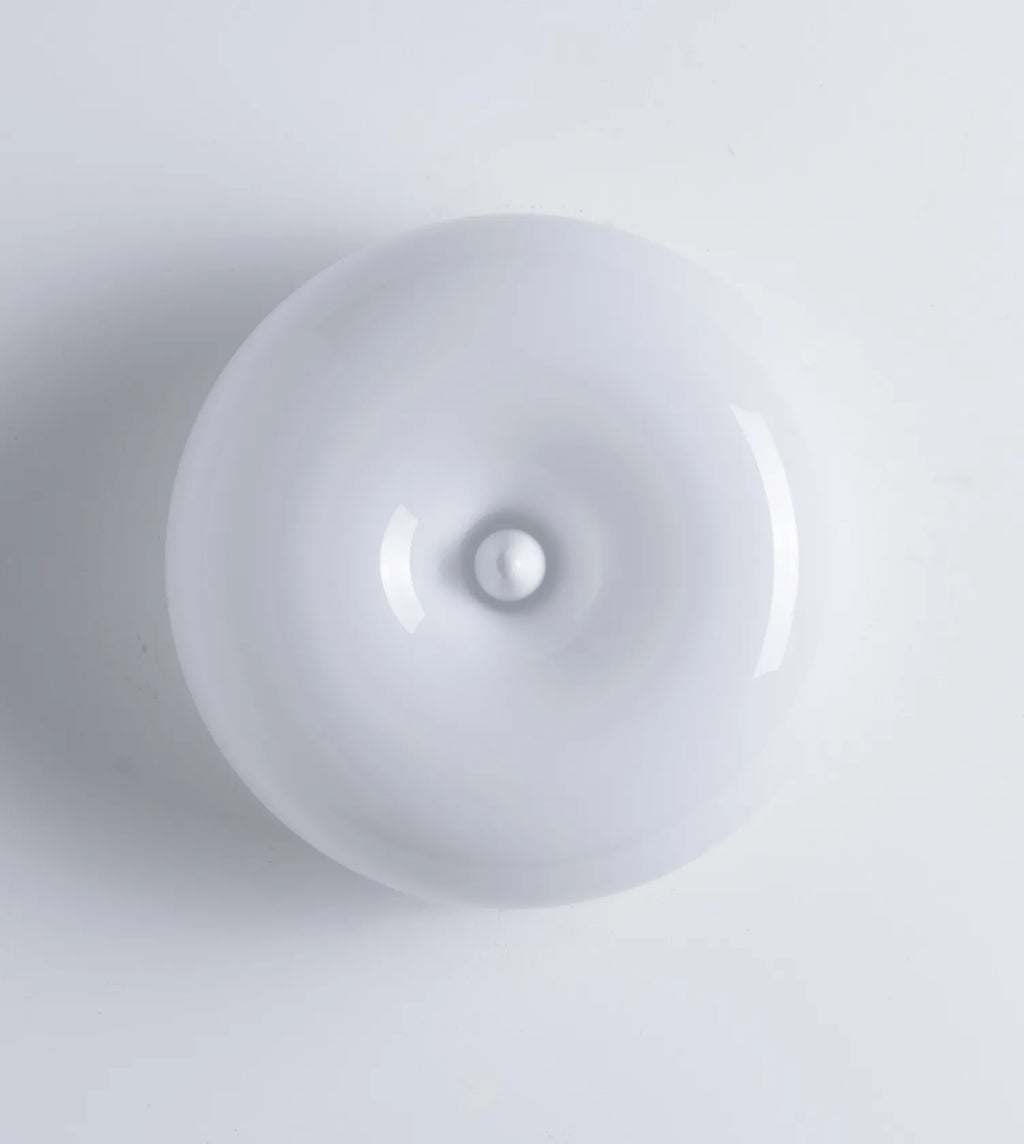 Amio Sculpted Glass LED Wall Light