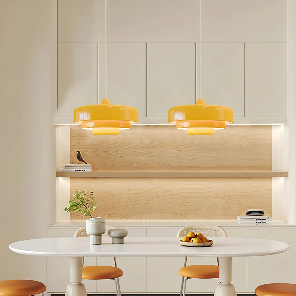 Triple-Layer Disc Pendant Light