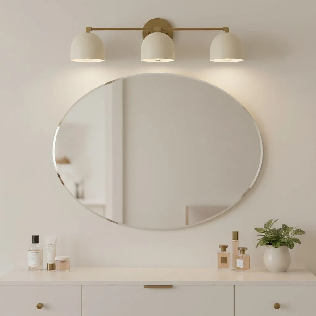 Nordic Deep Dome Vanity Wall Sconce