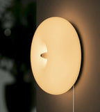 Amio Sculpted Glass LED Wall Light