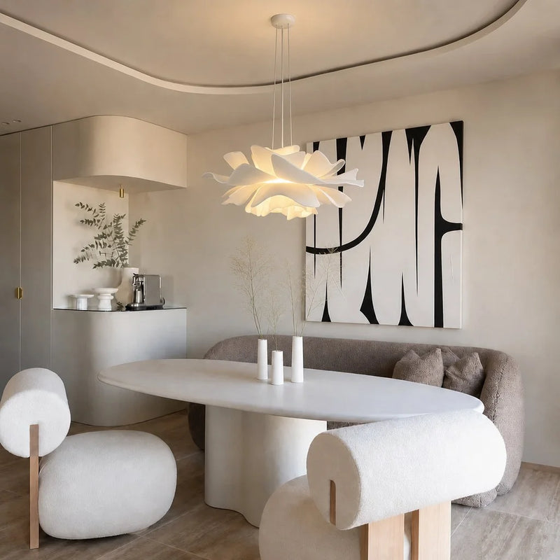 Nordic Lotus Flower Pendant Light