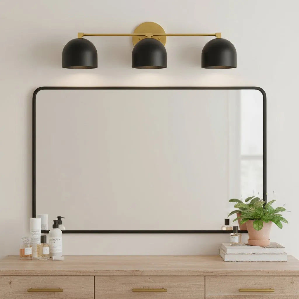 Nordic Deep Dome Vanity Wall Sconce