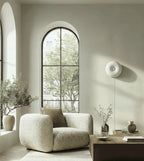 Amio Sculpted Glass LED Wall Light